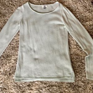 Old Navy sweater mint green